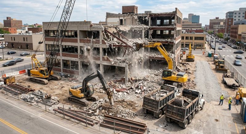 Commercial Demolition Service in Katy, TX